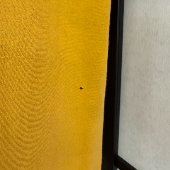 Vintage Wu-Tang Crew Men's T-shirt ~ Mustard ~ L ~ Holes and stains included - Picture 5 of 8